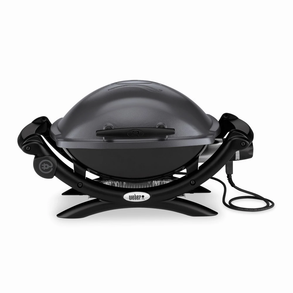 Weber Grills Q1400 1560-Watt Dark Gray Electric Grill 1 Weber Grills Q1400 1560-Watt Dark Gray Electric Grill