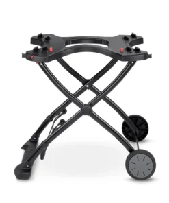 Weber Grilling Tools & Accessories Black Thermoset Plastic Folding Grill Cart