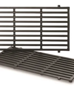 Weber Grill Replacement Parts 17.5-in x 10.2-in 2-Pack Rectangle Porcelain-coated Cast Iron Cooking Grate