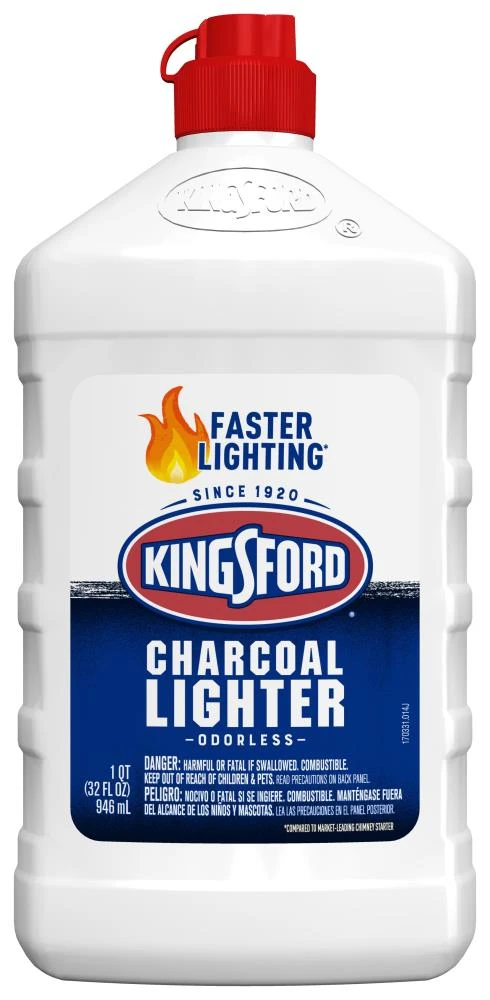 Kingsford Grilling Tools & Accessories Odorless 32-fl oz Charcoal Lighter Fluid 1 Kingsford Grilling Tools & Accessories Odorless 32-fl oz Charcoal Lighter Fluid