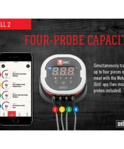 Weber Grill Replacement Parts iGrill Round Bluetooth Compatibility Grill Thermometer 18 Weber Grill Replacement Parts iGrill Round Bluetooth Compatibility Grill Thermometer -Mmaster Outlet Shop 08052840