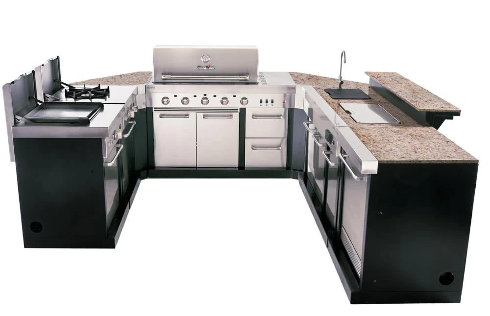 Char-Broil Outdoor Kitchens Medallion 50-in W x 9.3-in D x 11-in H Outdoor Kitchen Prep Station 6 Char-Broil Outdoor Kitchens Medallion 50-in W x 9.3-in D x 11-in H Outdoor Kitchen Prep Station - Image 6