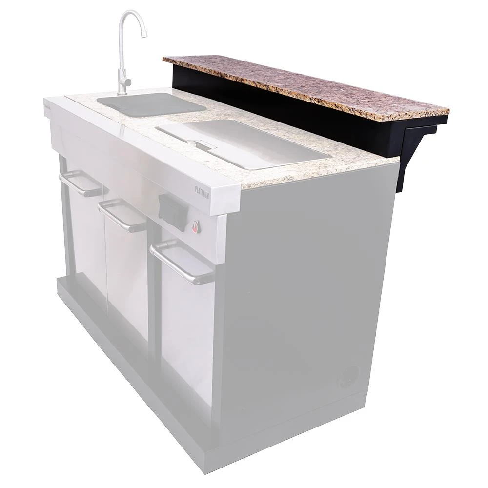 Char-Broil Outdoor Kitchens Medallion 50-in W x 9.3-in D x 11-in H Outdoor Kitchen Prep Station 4 Char-Broil Outdoor Kitchens Medallion 50-in W x 9.3-in D x 11-in H Outdoor Kitchen Prep Station - Image 4