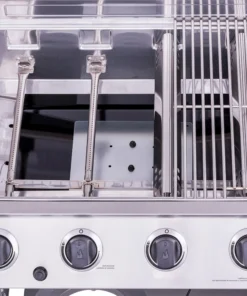 Char-Broil Grills Performance Stainless 4-Burner Liquid Propane Gas Grill with 1 Side Burner -Mmaster Outlet Shop 08532419