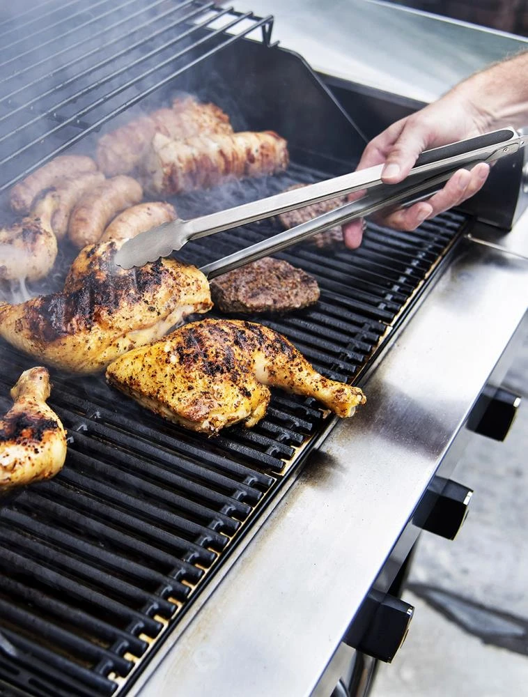 Char-Broil Grilling Tools & Accessories Stainless Steel Tongs 2 Char-Broil Grilling Tools & Accessories Stainless Steel Tongs - Image 2