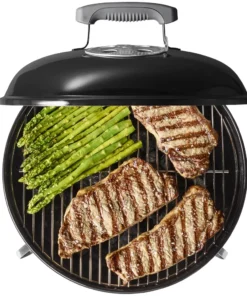 Weber Grills Smokey Joe Silver 14-in W Black Kettle Charcoal Grill -Mmaster Outlet Shop 08799631