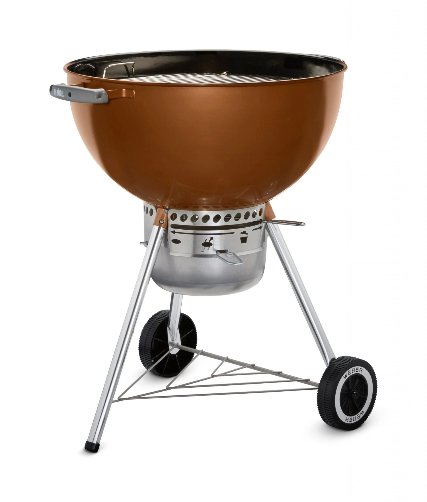 Weber Grills Original Kettle Premium 22-in W Copper Kettle Charcoal Grill 6 Weber Grills Original Kettle Premium 22-in W Copper Kettle Charcoal Grill - Image 6