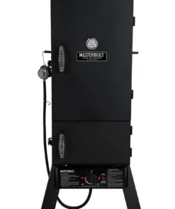 Masterbuilt Smokers John McLemore Signature Series Two Door 30-inch 731.6 Sq. Black Gas Smoker