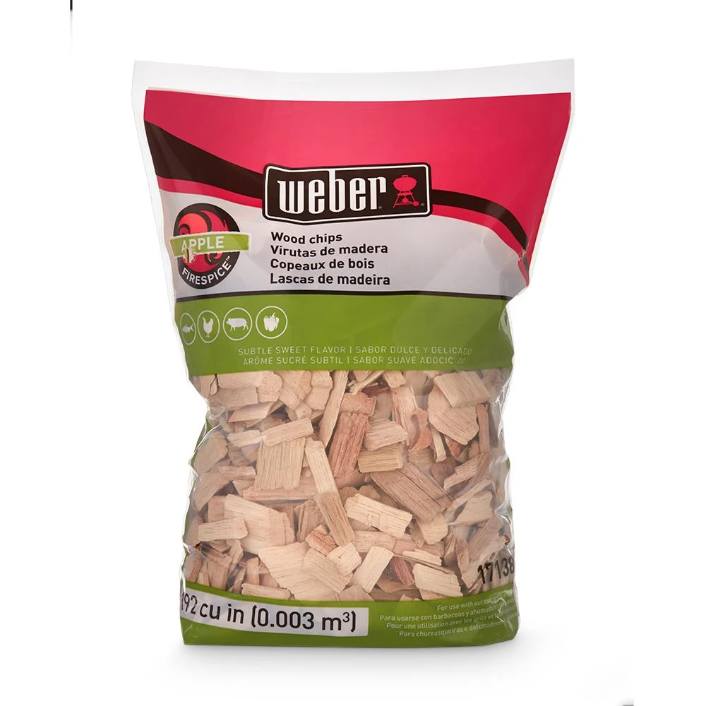 Weber Grilling Fuels Apple 192 Cubic Inch(Es) Wood Chips 1 Weber Grilling Fuels Apple 192 Cubic Inch(Es) Wood Chips