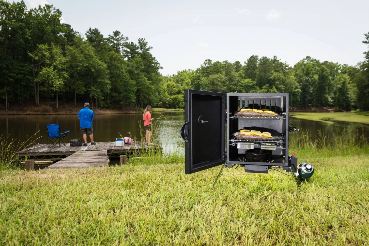 Masterbuilt Smokers MPS 20B Patio-2-Portable Propane Smoker 6 Masterbuilt Smokers MPS 20B Patio-2-Portable Propane Smoker - Image 6