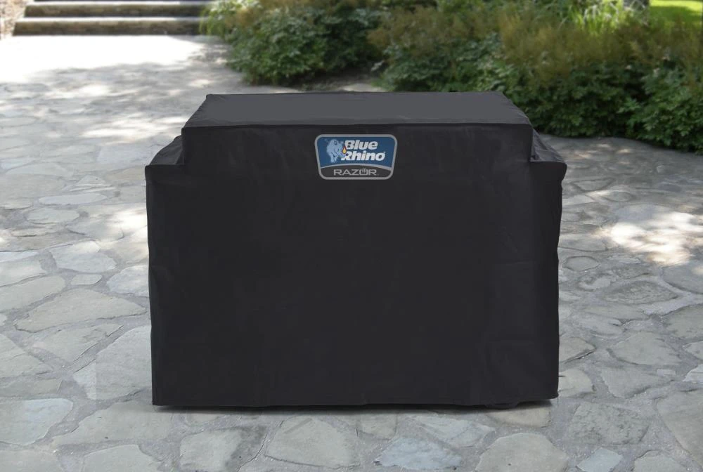 Blue Rhino Grilling Tools & Accessories 48.5-in W x 34-in H Black Gas Grill Cover 2 Blue Rhino Grilling Tools & Accessories 48.5-in W x 34-in H Black Gas Grill Cover - Image 2