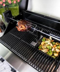 Char-Broil Grilling Tools & Accessories 26.7-in Steel Grill Rotisserie -Mmaster Outlet Shop 10001462