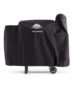 Pit Boss Grilling Tools & Accessories Pro 55.25-in W x 52-in H Black Horizontal Smoker Cover