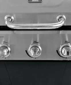 Blue Rhino Grills Black and Silver/Porcelain and Stainless Steel 3-Burner Liquid Propane Gas Grill -Mmaster Outlet Shop 10252080