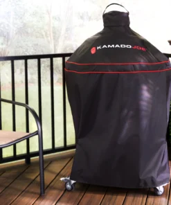 Kamado Joe Grilling Tools & Accessories Classic Joe 18-in W x 52-in H Black Charcoal Grill Cover 7 Kamado Joe Grilling Tools & Accessories Classic Joe 18-in W x 52-in H Black Charcoal Grill Cover -Mmaster Outlet Shop 10340011