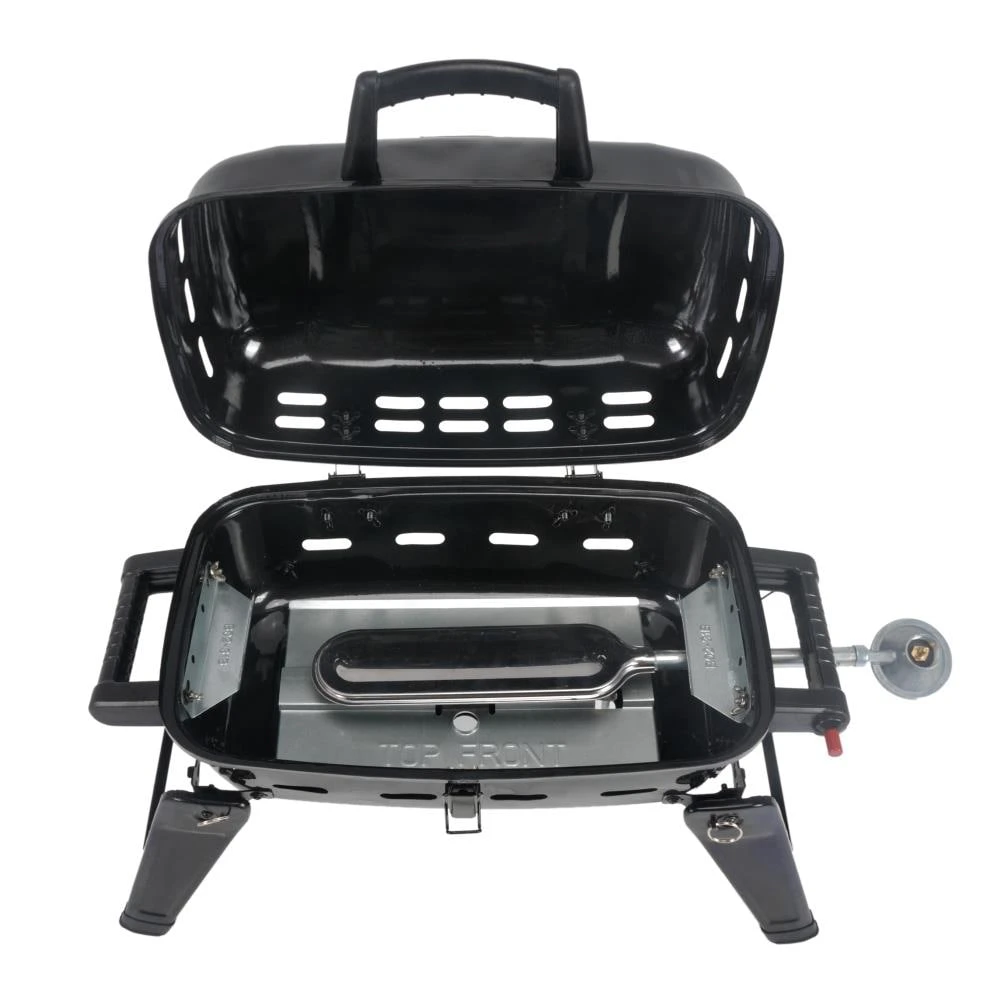 Mr. Bar-B-Q Grills Portable LP gas grill Black/Powder Coated 10000-BTU 178-sq in Portable Gas Grill 11 Mr. Bar-B-Q Grills Portable LP gas grill Black/Powder Coated 10000-BTU 178-sq in Portable Gas Grill - Image 11