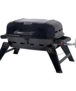 Mr. Bar-B-Q Grills Portable LP gas grill Black/Powder Coated 10000-BTU 178-sq in Portable Gas Grill