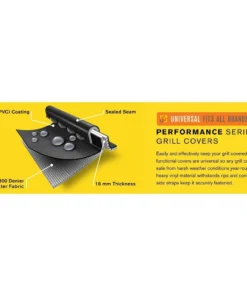 Char-Broil Grilling Tools & Accessories Performance 62-in W x 44-in H Black Gas Grill Cover 11 Char-Broil Grilling Tools & Accessories Performance 62-in W x 44-in H Black Gas Grill Cover -Mmaster Outlet Shop 10367355