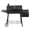 King-Griller Grills Smokin' Ace 30-in W Black Barrel Charcoal Grill