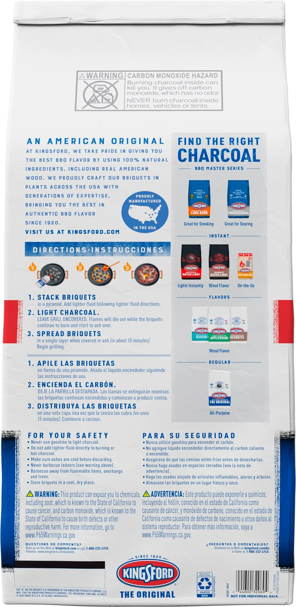 Kingsford Grilling Fuels 2-Pack 20-lb Charcoal Briquettes 4 Kingsford Grilling Fuels 2-Pack 20-lb Charcoal Briquettes - Image 4
