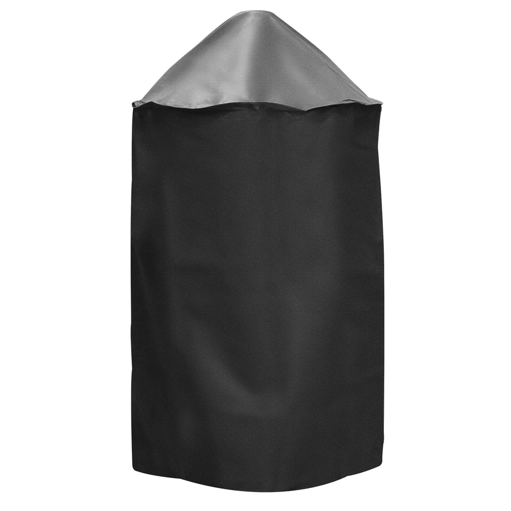 Universal Grilling Tools & Accessories 27.5-in W x 35-in H Black Vertical Smoker Cover 1 Universal Grilling Tools & Accessories 27.5-in W x 35-in H Black Vertical Smoker Cover