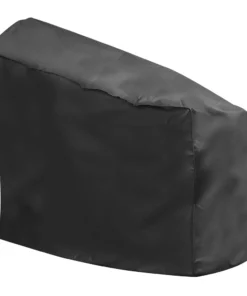 Universal Grilling Tools & Accessories 58.5-in W x 48-in H Black Charcoal Grill Cover