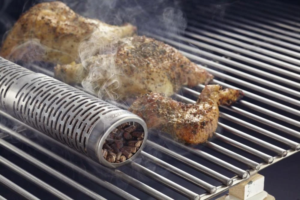 A-MAZE-N Grill Replacement Parts Adjustable Length Stainless Steel Briquette Grate 2 A-MAZE-N Grill Replacement Parts Adjustable Length Stainless Steel Briquette Grate - Image 2