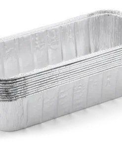 Weber Grilling Tools & Accessories SmokeFire 10-Pack 11-in x 2.5-in W Disposable Aluminum Grill Drip Pan