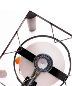 LoCo COOKERS Turkey Fryers, Cookers, & Pots Loco-HPFryer Stand 13.582-in 1-Burner Propane 20-lb Cylinder Manual Ignition Black Outdoor Burner -Mmaster Outlet Shop 12337221