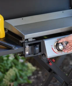 Blue Rhino Grills Razor Griddle Black and Silver/Powder Coated 2-Burner Liquid Propane Gas Grill -Mmaster Outlet Shop 14155823 scaled