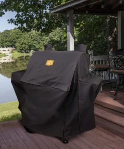 Oklahoma Joe's Grilling Tools & Accessories Rider DLX 55-in W x 49-in H Black Horizontal Smoker Cover 8 Oklahoma Joe's Grilling Tools & Accessories Rider DLX 55-in W x 49-in H Black Horizontal Smoker Cover -Mmaster Outlet Shop 14221424 scaled