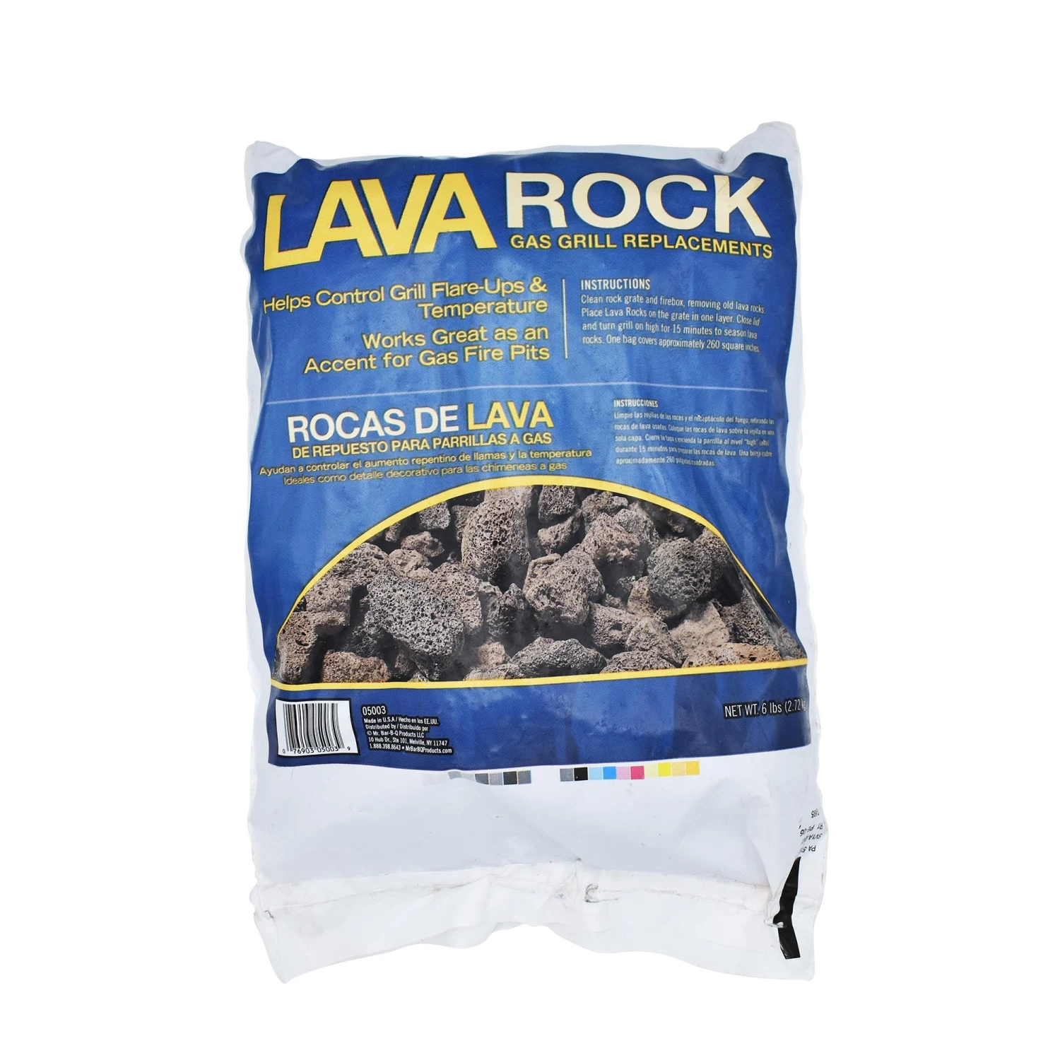 Universal Grilling Tools & Accessories 6-Lb Lava Rock 1 Universal Grilling Tools & Accessories 6-Lb Lava Rock