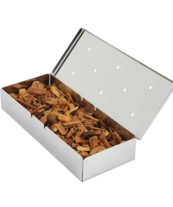 Blue Rhino Grilling Tools & Accessories 1.73-in L x 9.65-in W x 4.06-in H Smoker Box with Hinged Lid -Mmaster Outlet Shop 15673085