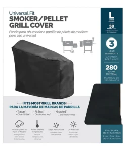 Universal Grilling Tools & Accessories 58.5-in W x 48-in H Black Charcoal Grill Cover 5 Universal Grilling Tools & Accessories 58.5-in W x 48-in H Black Charcoal Grill Cover -Mmaster Outlet Shop 15673121