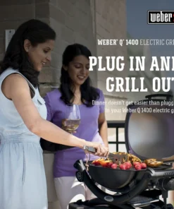 Weber Grills Q1400 1560-Watt Dark Gray Electric Grill 17 Weber Grills Q1400 1560-Watt Dark Gray Electric Grill -Mmaster Outlet Shop 16067256