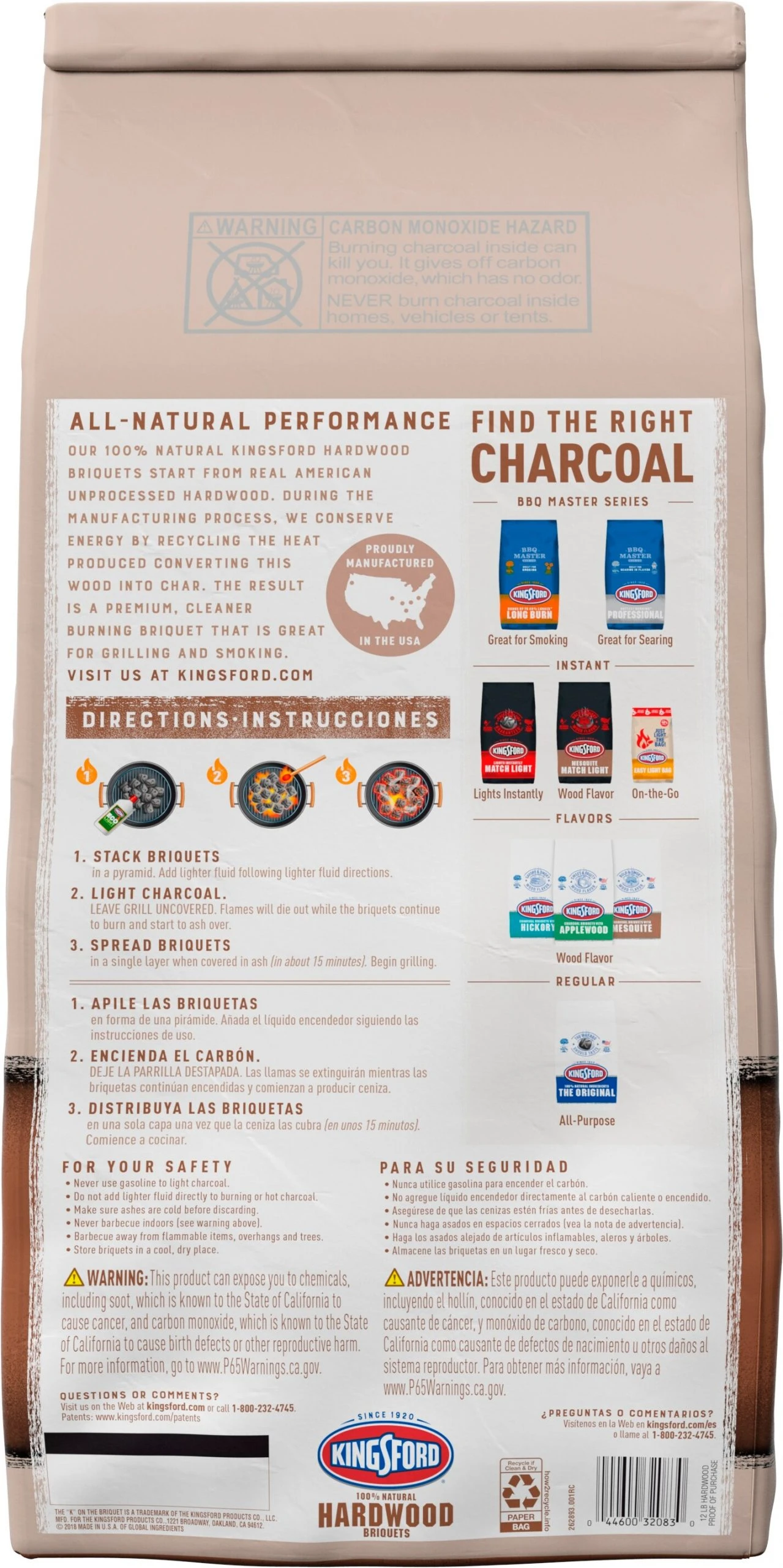 Kingsford Grilling Fuels 12-lb Charcoal Briquettes 2 Kingsford Grilling Fuels 12-lb Charcoal Briquettes - Image 2