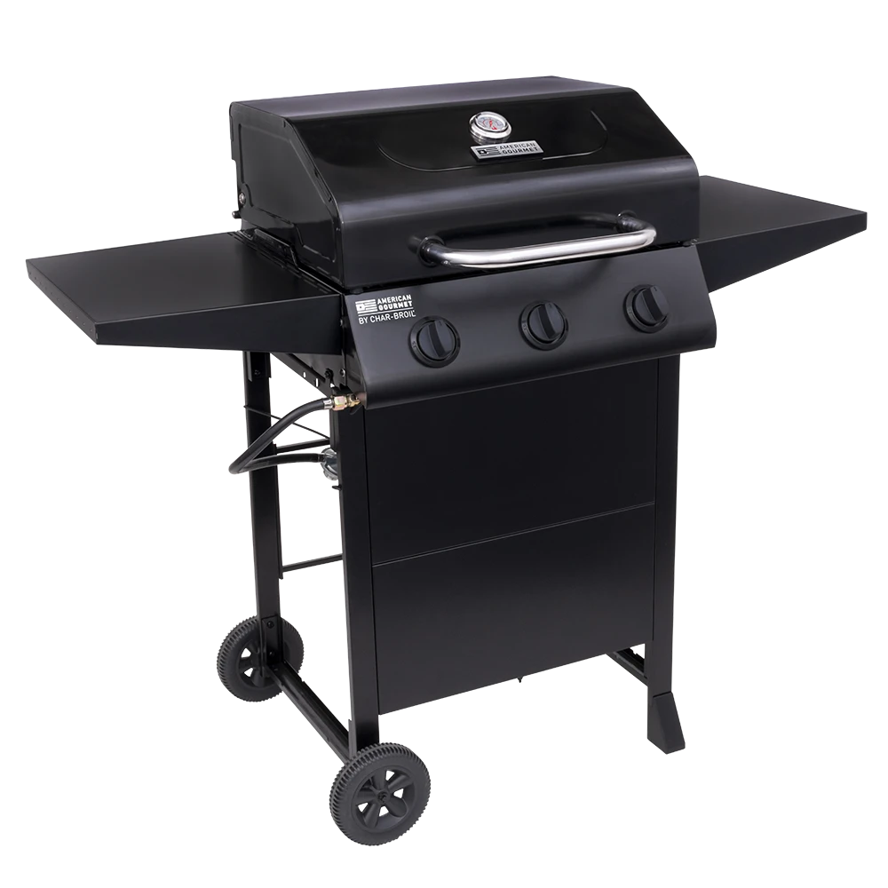 American Gourmet Grills Black 3-Burner Liquid Propane Gas Grill 2 American Gourmet Grills Black 3-Burner Liquid Propane Gas Grill - Image 2