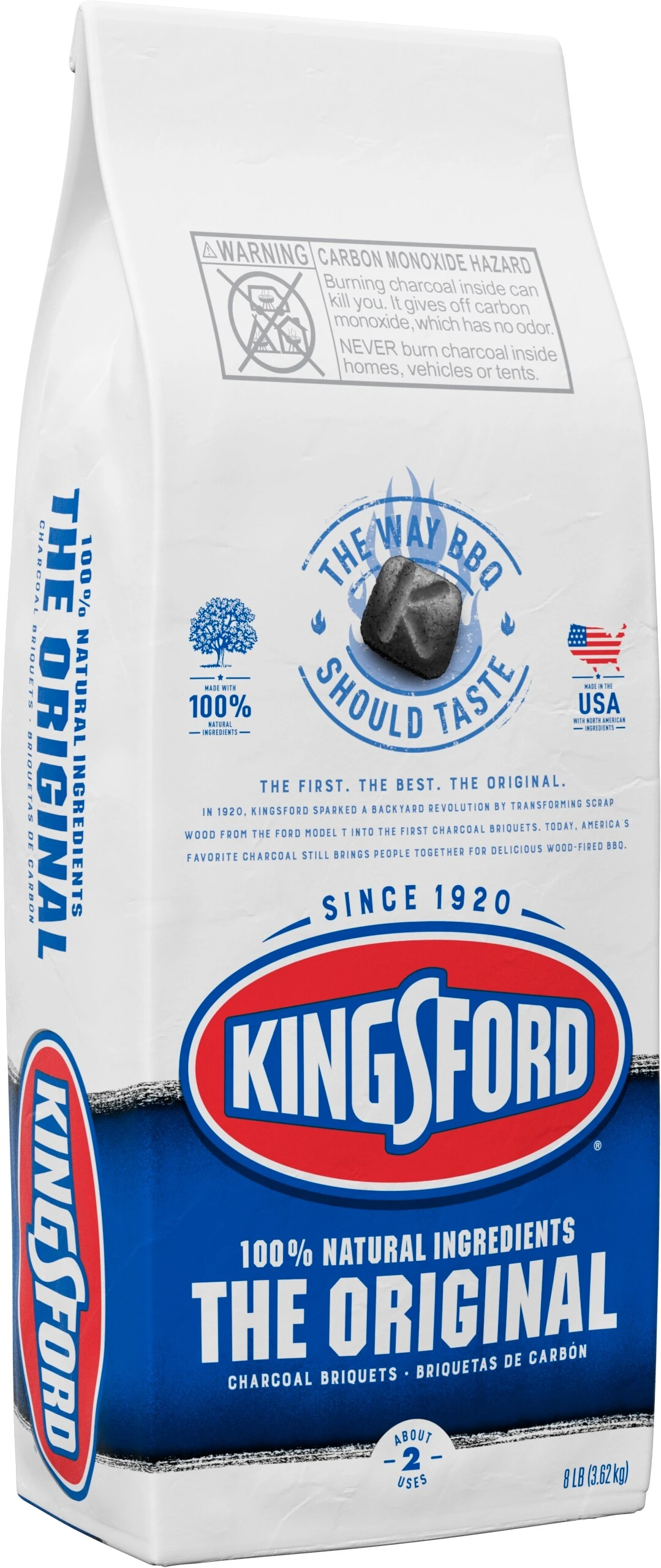 Kingsford Grilling Fuels 8-lb Charcoal Briquettes 3 Kingsford Grilling Fuels 8-lb Charcoal Briquettes - Image 3