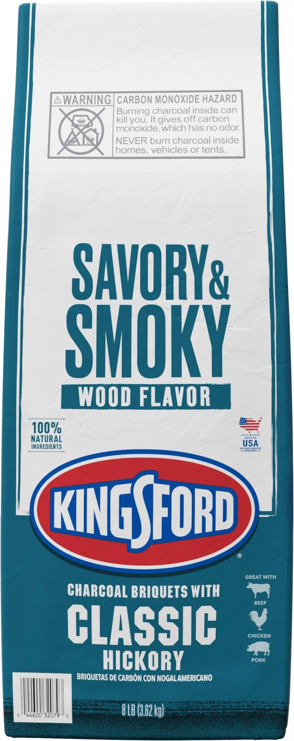Kingsford Grilling Fuels 8-lb Hickory Charcoal Briquettes 1 Kingsford Grilling Fuels 8-lb Hickory Charcoal Briquettes