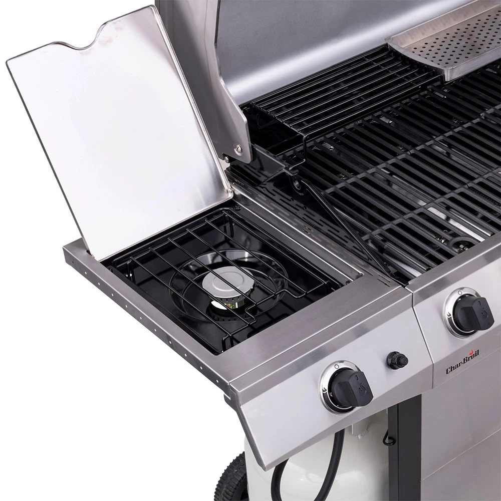 Char-Broil Grills Performance Silver 5-Burner Liquid Propane Gas Grill with 1 Side Burner 5 Char-Broil Grills Performance Silver 5-Burner Liquid Propane Gas Grill with 1 Side Burner - Image 5