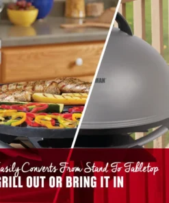 George Foreman Grills 1600-Watt Silver Electric Grill -Mmaster Outlet Shop 18136806