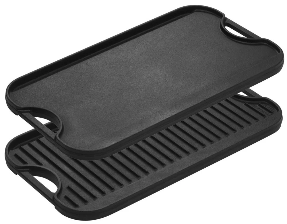 Lodge Grilling Tools & Accessories Griddle Cast Iron Non-Stick Griddle 4 Lodge Grilling Tools & Accessories Griddle Cast Iron Non-Stick Griddle - Image 4