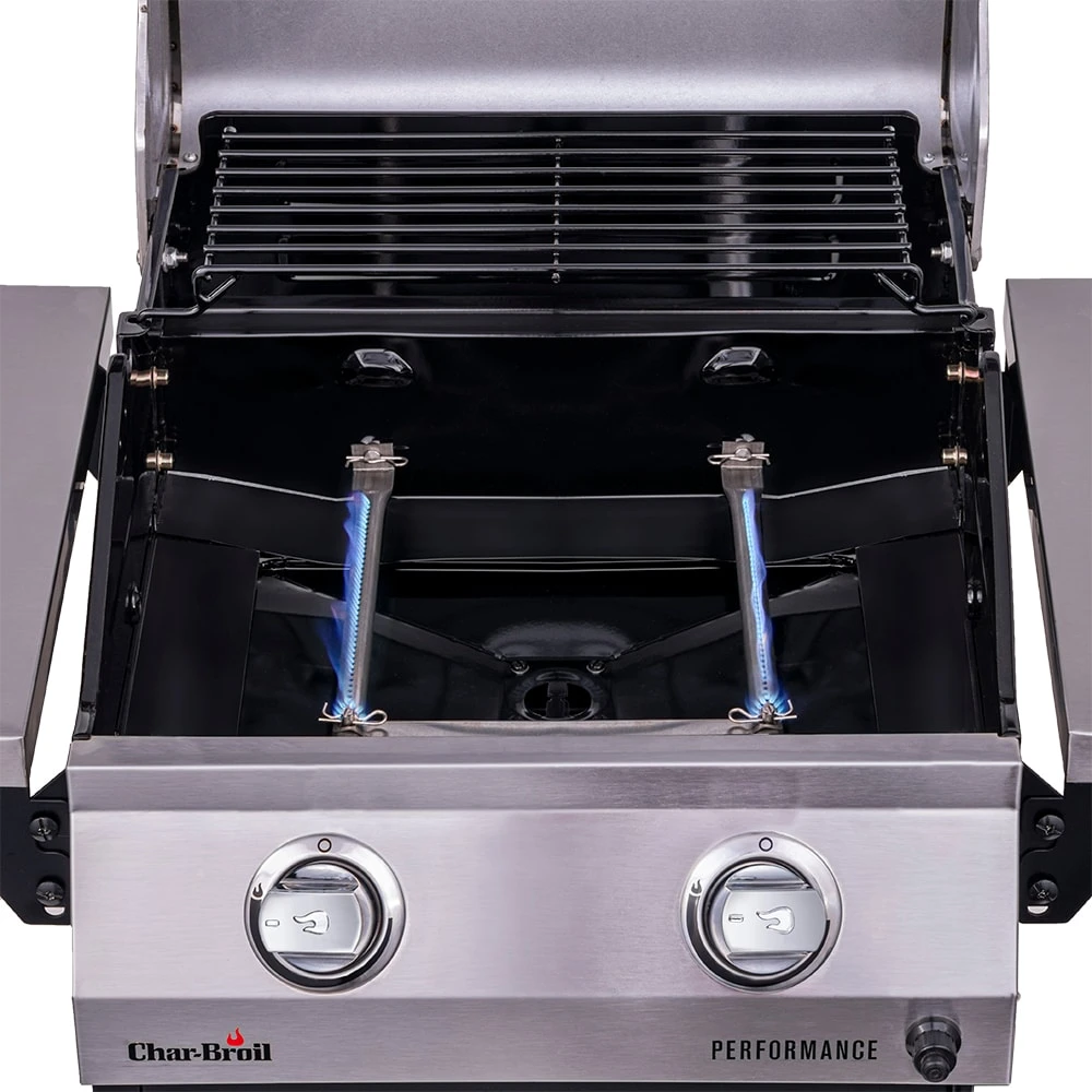 Char-Broil Grills Performance Black 2-Burner Liquid Propane Gas Grill 4 Char-Broil Grills Performance Black 2-Burner Liquid Propane Gas Grill - Image 4