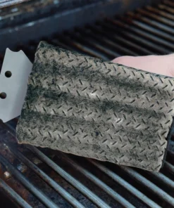 Proud Grill Company Grilling Tools & Accessories Grill Cleaner Kit Steel Wool Plastic 3-in Grill Brush and Scouring Pad -Mmaster Outlet Shop 40467846