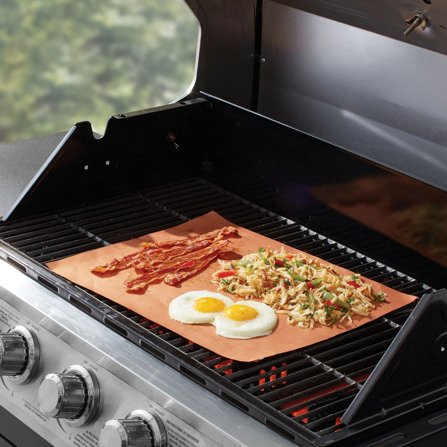 Blue Rhino Grilling Tools & Accessories 2-Pack Polyester Non-Stick Grill Sheet(s) 5 Blue Rhino Grilling Tools & Accessories 2-Pack Polyester Non-Stick Grill Sheet(s) - Image 5