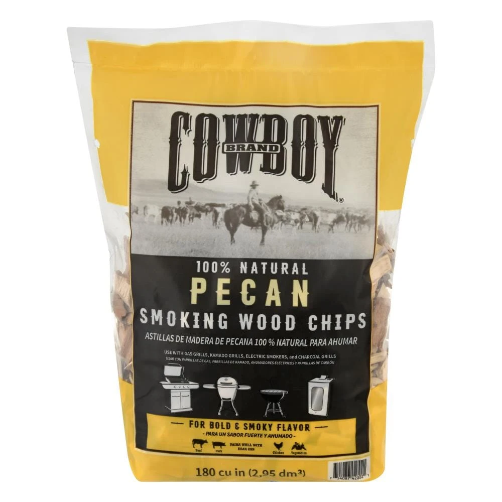 Cowboy Charcoal Grilling Fuels 180 Cubic Inch(Es) Wood Chips 1 Cowboy Charcoal Grilling Fuels 180 Cubic Inch(Es) Wood Chips