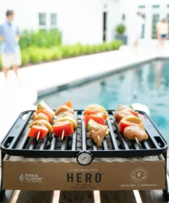 Fire & Flavor Grills Hero Black Charcoal Grill -Mmaster Outlet Shop 42131436
