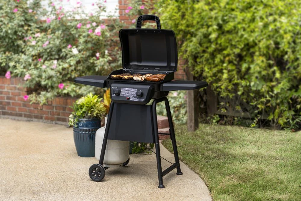 American Gourmet Grills Black 2-Burner Liquid Propane Gas Grill 5 American Gourmet Grills Black 2-Burner Liquid Propane Gas Grill - Image 5