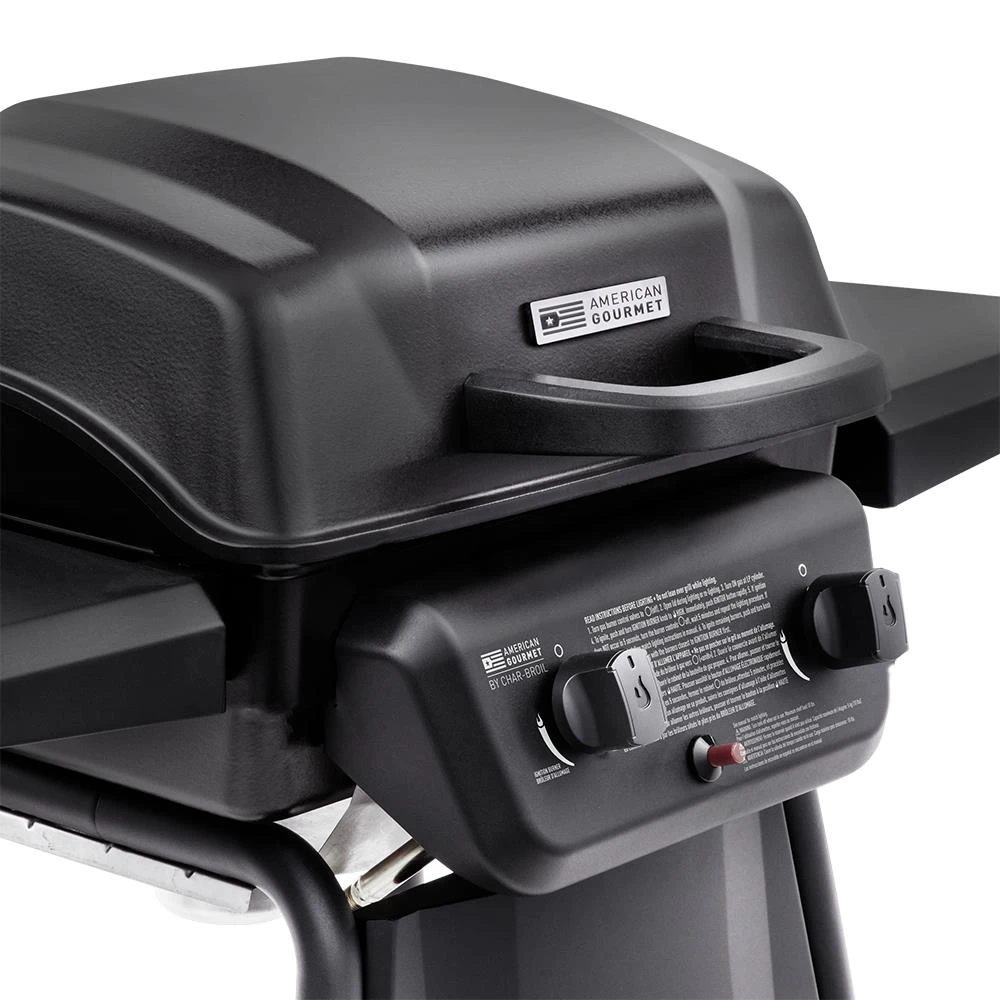 American Gourmet Grills Black 2-Burner Liquid Propane Gas Grill 4 American Gourmet Grills Black 2-Burner Liquid Propane Gas Grill - Image 4