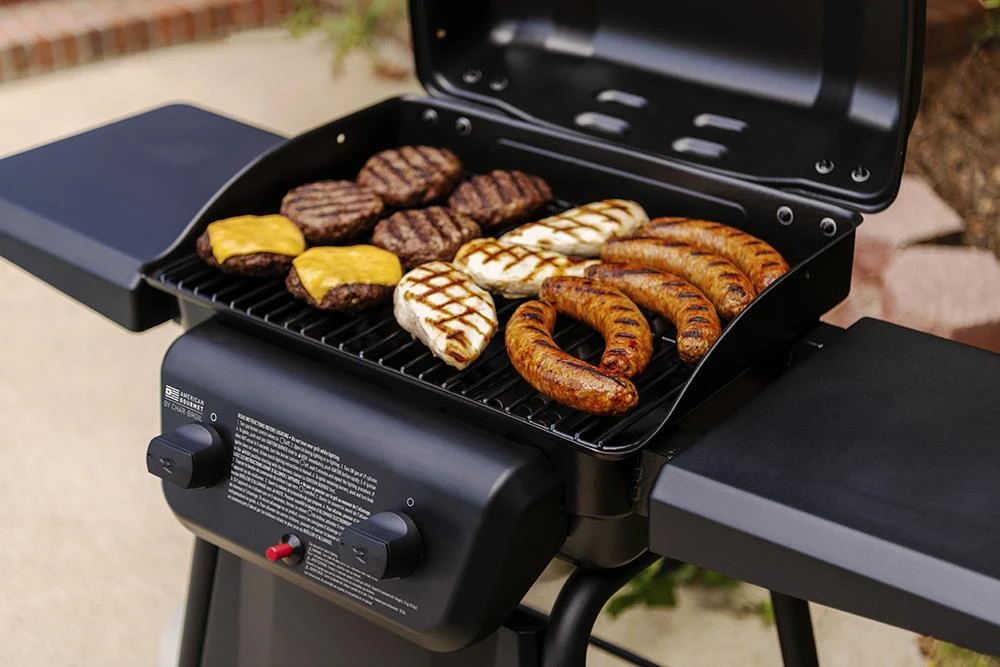 American Gourmet Grills Black 2-Burner Liquid Propane Gas Grill 7 American Gourmet Grills Black 2-Burner Liquid Propane Gas Grill - Image 7